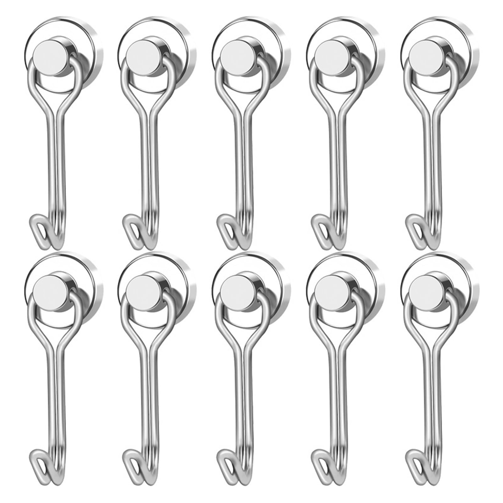 Crochets magnétiques 16mm puissants et résistants lot de 10 pièces DIY