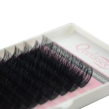 Faux Mink Silk Eyelash Extensions 0.03mm B Curl 10mm Semi-Permanent Individual Lashes Extension Professional Salon Use