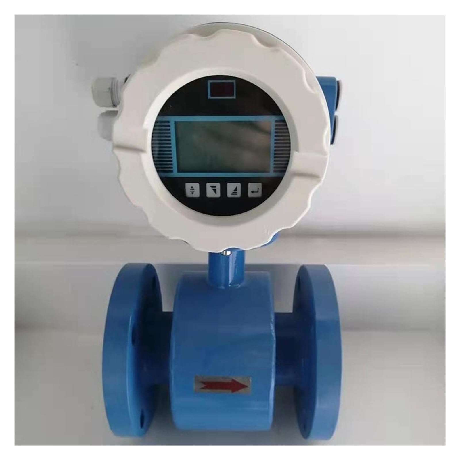 Medidor de Flujo Medidor de Flujo Digital electromagnético Inteligente, DN10 DN15 DN20 DN25 Medidores Agua mar líquida Lodo Aguas residuales 4-20 mA RS485(DN15)