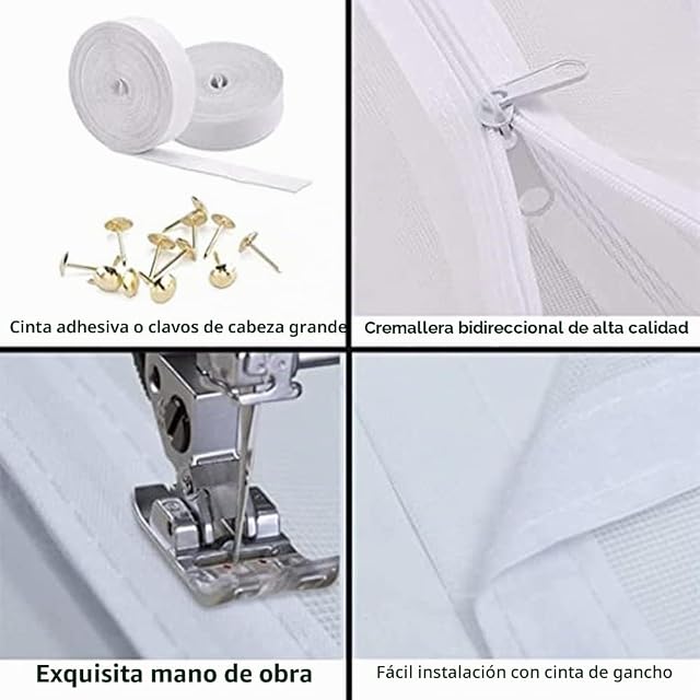 Foto 3 de 6 de Rejilla Protectora Para Gatos Para Puerta De Balcón, Para Salón, Dormitorio, Cocina, Terraza, Perro O Gato