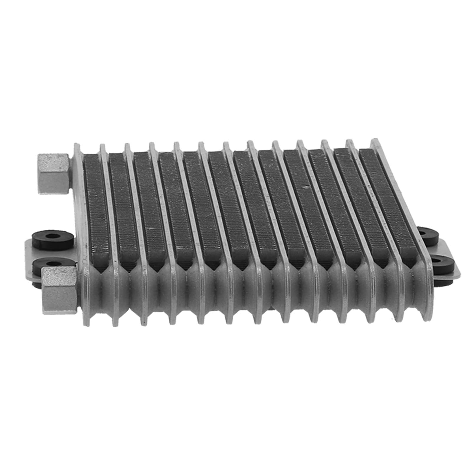 Radiatore Radiatore Radiatore di Radiatore in Alluminio in Lega Argentata Universale per Motocicletta Automobilistica