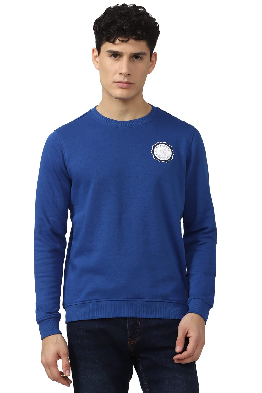 van heusen Men's Polycotton Crew Neck Sweatshirt-picture-21