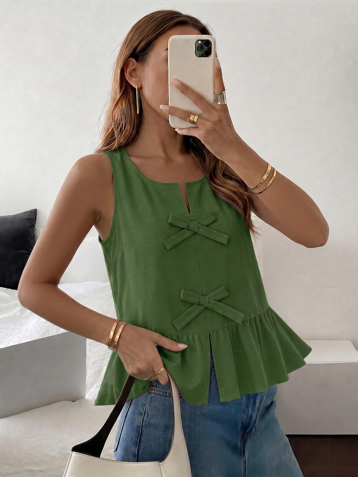 Tankaneo - Camiseta de tirantes para mujer