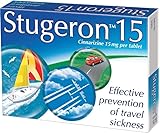 Travel Sickness and Nausea Relief, CAR Journeys, Train, Plane, SEA Sickness - Nausea and Motion Sickness 1 Pack of 15'S