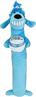 Vista 1 de Multipet Loofa - Juguete de peluche para perro con sombrero de cumpleaños, juguete chirriante para perros, peluche suave, juguetes de peluche