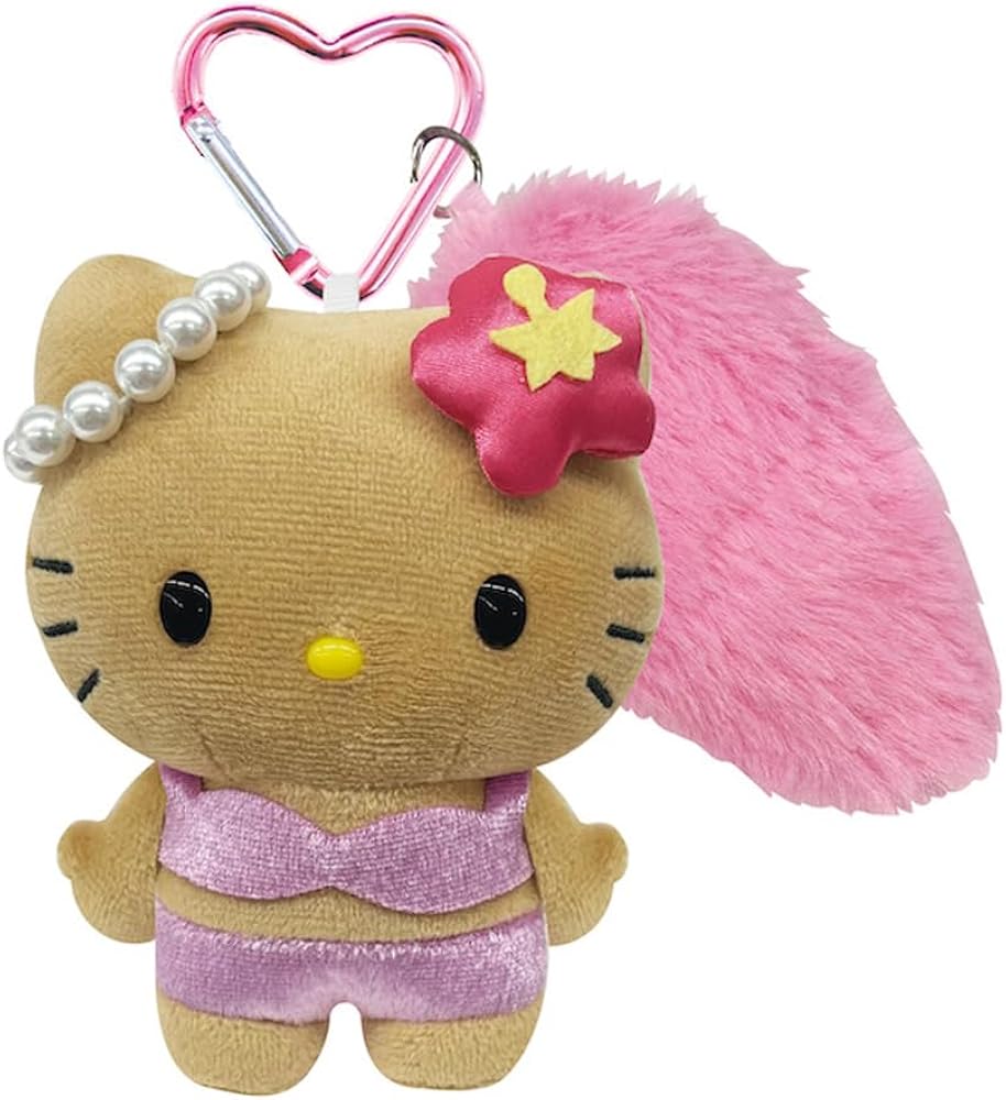 M0830J2 未開封★ 日焼けキティ マスコットホルダー Amazon.co.jp: ハローキティ しっぽ付きマスコットキーホルダー 日焼け