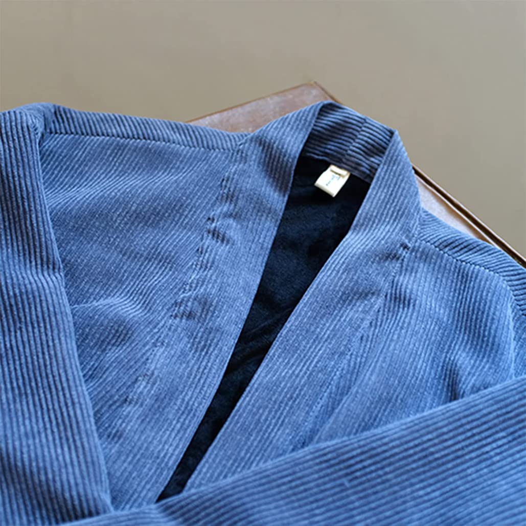 Tang Suit zimowy 100% bawełna męski mundur Tai Chi z długim rękawem chińskie tradycyjne ubrania topy, zimowy bawełniany garnitur Tang Men Hanfu, grube ciepłe ubrania Tai Chi mundur kung fu