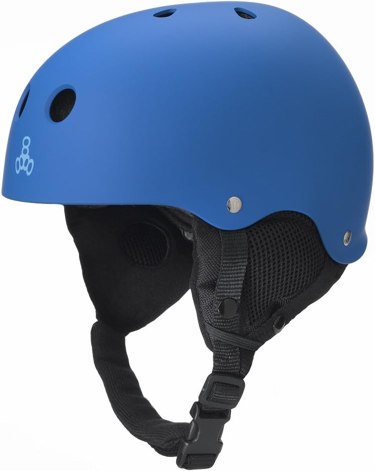 Triple Eight Skate-and-Skateboarding-Helmets Triple Eight Old School Audio Rubber Helmet