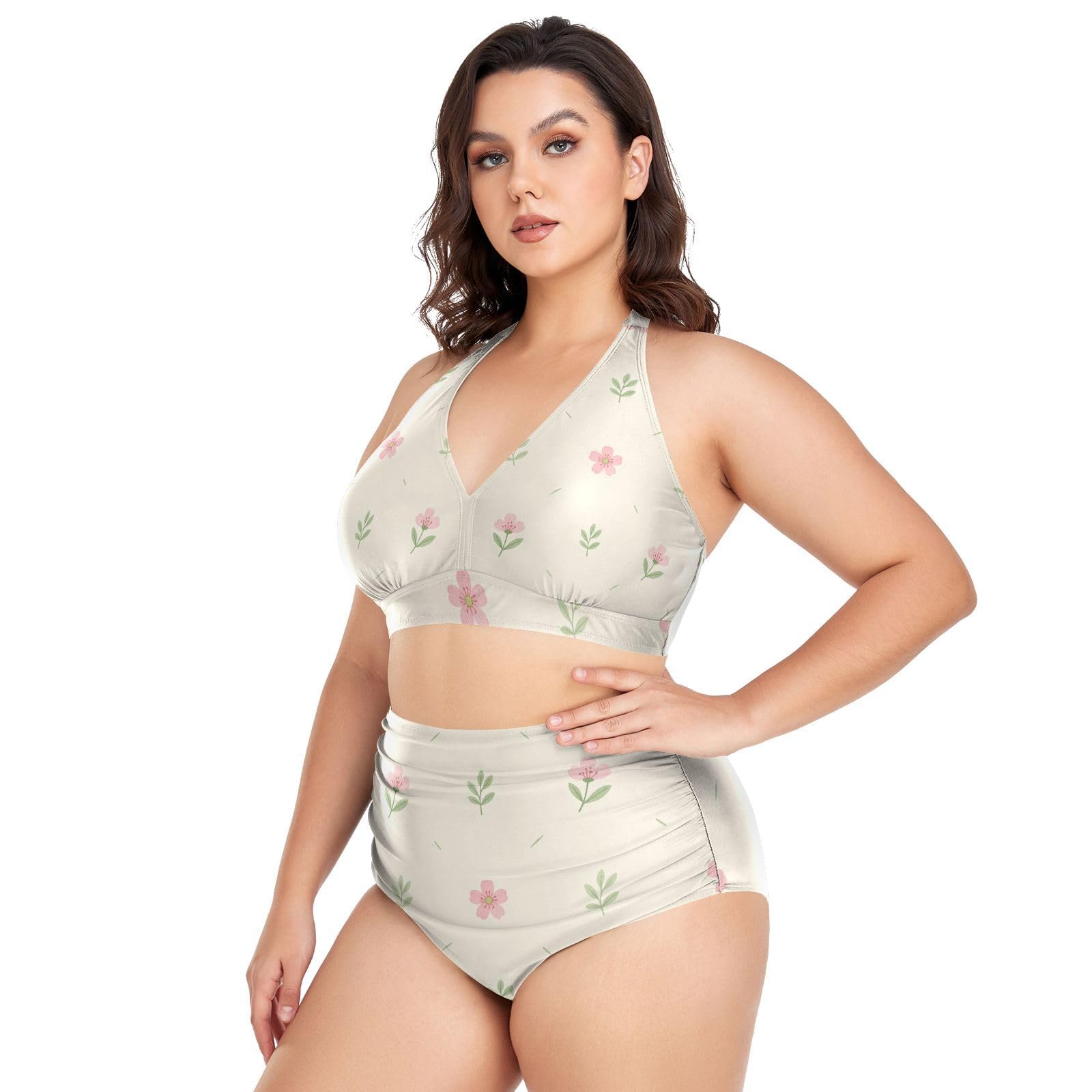 FRODOTGV Stroje kąpielowe damskie plus size L-4XL