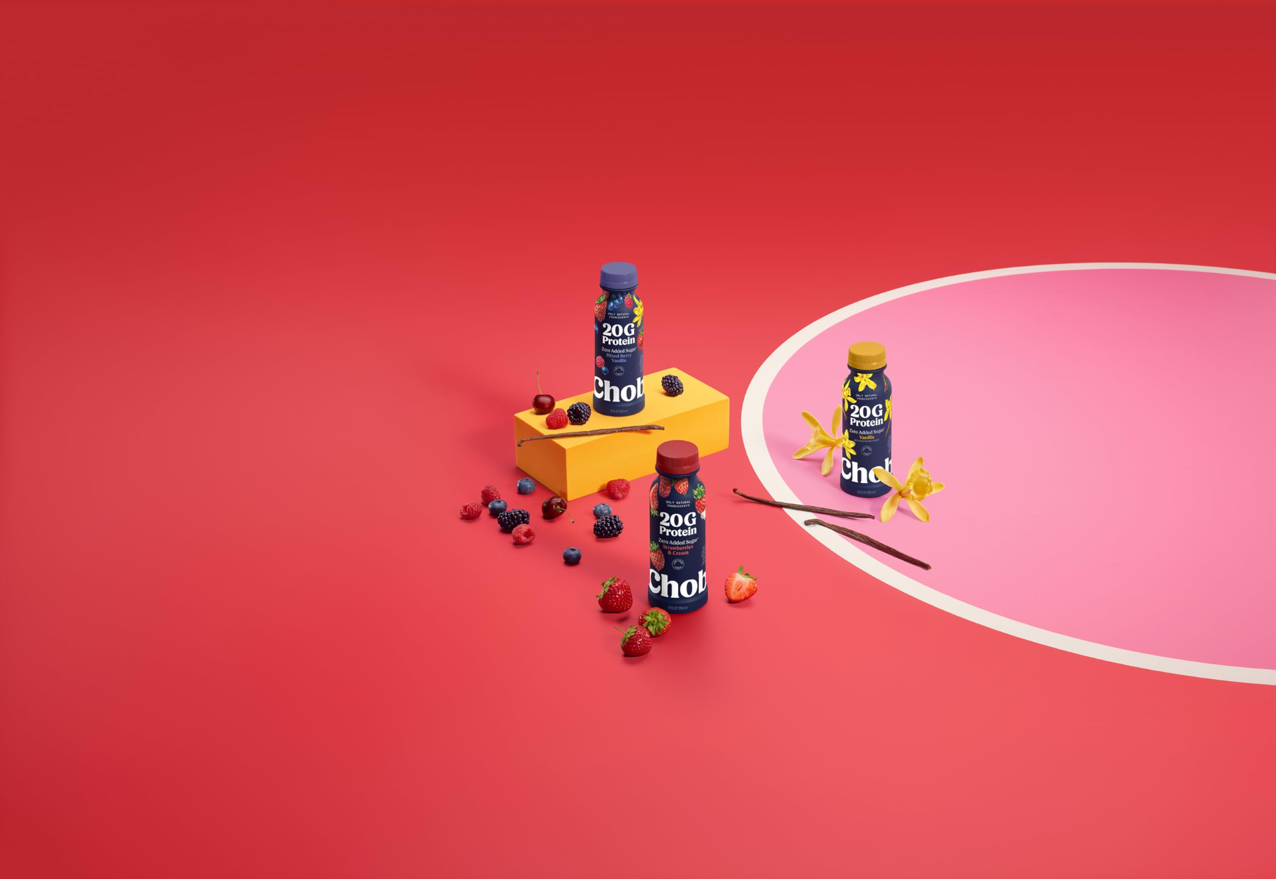 Chobani 20g Low-Fat Greek Yogurt Drink Vanilla 10 fl oz — view 4