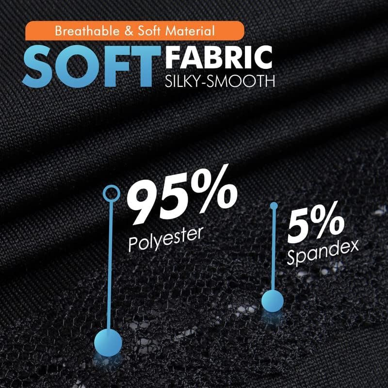 Pettipants for Women Half Slip Shorts Bloomers Split Skirt Lace Culottes Slip - Image 3