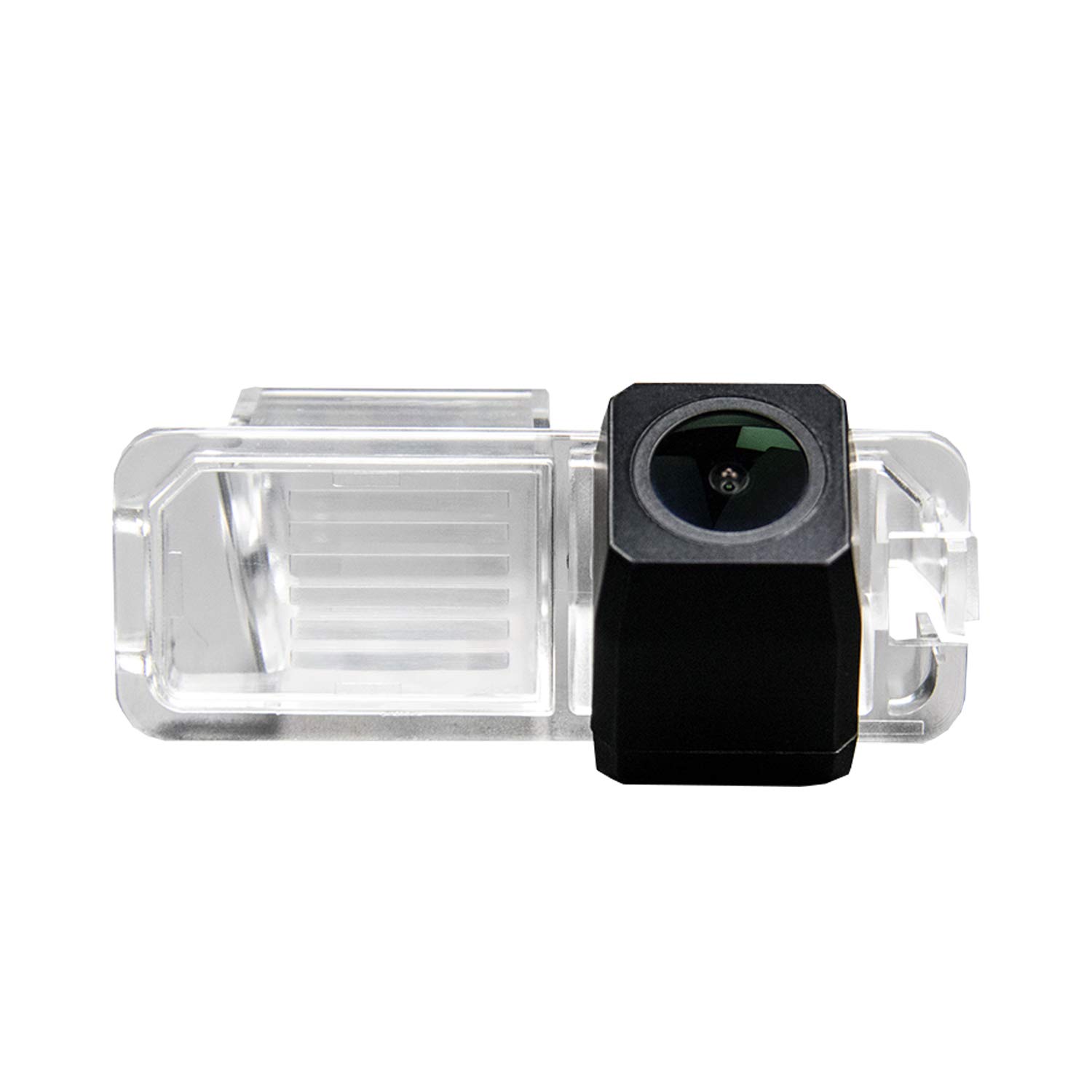 Telecamera di retromarcia HD 1280 x 720p per targa di immatricolazione, telecamera di retromarcia, impermeabile, visione notturna per VW Crosspolo Yeti Bora Magotan Golf 6 CC Polo Beetle Cayenne Macan