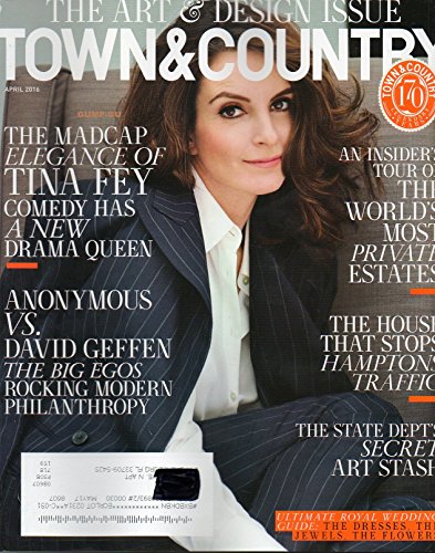 Town & Country Magazine (April, 2016) Tina Fey Cover