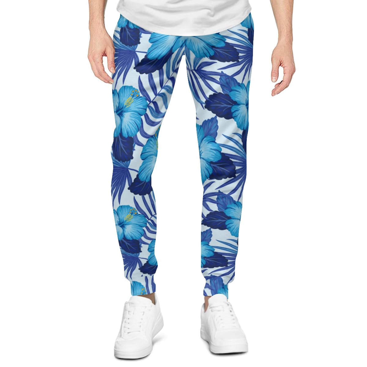 Amazon.co.jp: ハワイ ハイビスカス 花柄 ジャージ 上下セット メンズ