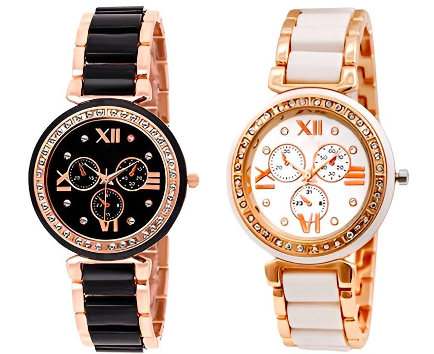 Elegance Redefined: Markrt Heaven Formal Womens Wrist Watch Combo (B0CGF35MKV) Amazon Price History, Amazon Price Tracker