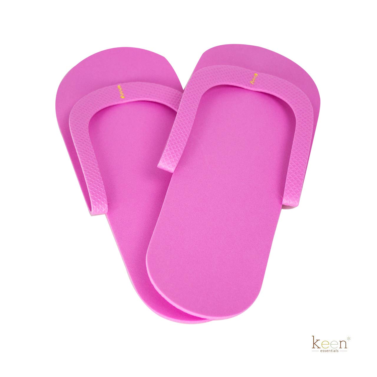 360 Pairs (1 case) Disposable Pedicure Slippers Foam Flip Flops SEWING Style for Nail Salon, Home Use ASSORTED COLORS