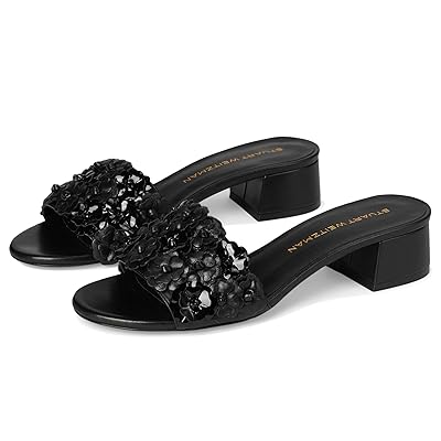 Stuart Weitzman MEADOW BLOCK SLIDE 35 Women