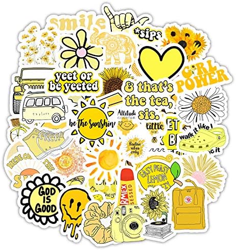 VSCO Stickers for Water Bottles, Laptop,Hydro Flask,Phone,Suitcase,Fridges (50pcs)