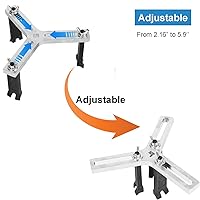 Vista 3 de Herramienta universal de extracción de bomba de combustible, herramienta de anillo de bloqueo de bomba de combustible ajustable, herramienta