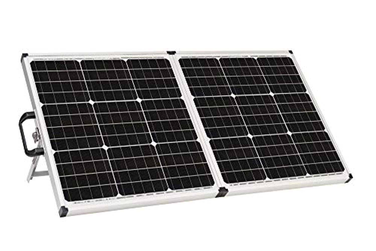 Zamp solar Legacy Series 90-Watt Portable Solar Panel Kit with Integrated Charge Controller and Carrying Case. Off-Grid Solar Power for RV Battery Charging - USP1001
