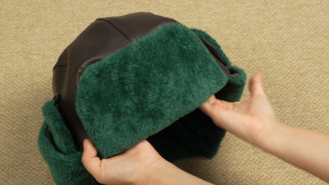 Amazon.com: Kodervo Cousin Trapper Hat - Green Eddie Winter Hat