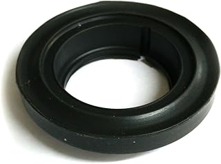 Gaggia / Saeco 145841500 Black Filterholder Rubber Seal (Genuine Spare Part) 996530015809