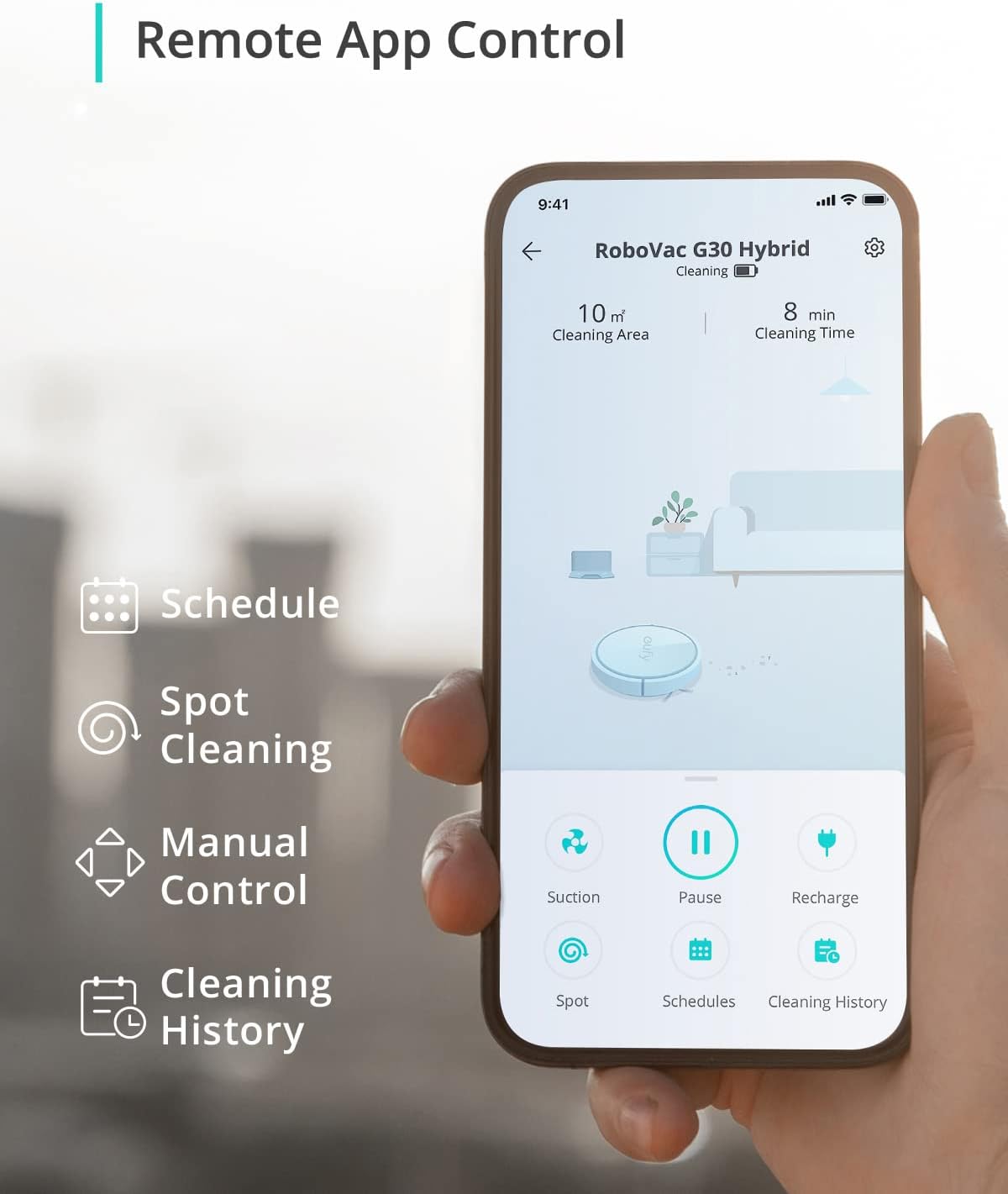 Gеt Dіѕсоunt 70% Prісе eufy by Anker, RoboVac G30 Hybrid, Robot Vacuum with Smart Dynamic Navigation 2.0, 2-in-1 Vacuum and Mop, 2000 Pa Suction, Wi-Fi, Boundary Strips, Ideal for Pet Owners