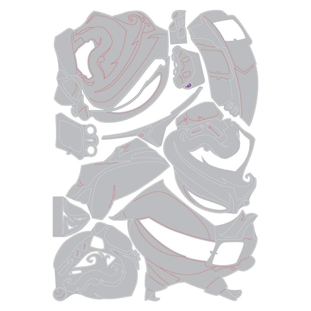 Sizzix Troquel Sizzix Thinlits Die Set 11 piezas - Alegre Papá Noel