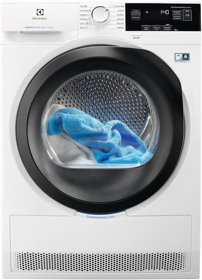 Electrolux EW9H283S Asciugatrice con Pompa di calore 8 Kg A+++ Inverter da 66 cmm Electrolux EW9H283S Asciugatrice con Pompa di calore 8 Kg A+++ Inverter da 66 cmm