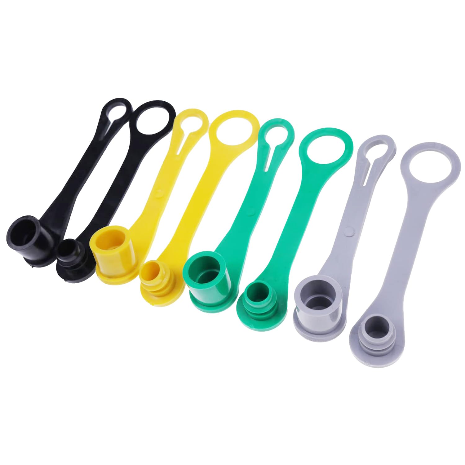 Amazon.com: JZGRDN 8PK Hydraulic Fitting Dust Cap & Plug Set