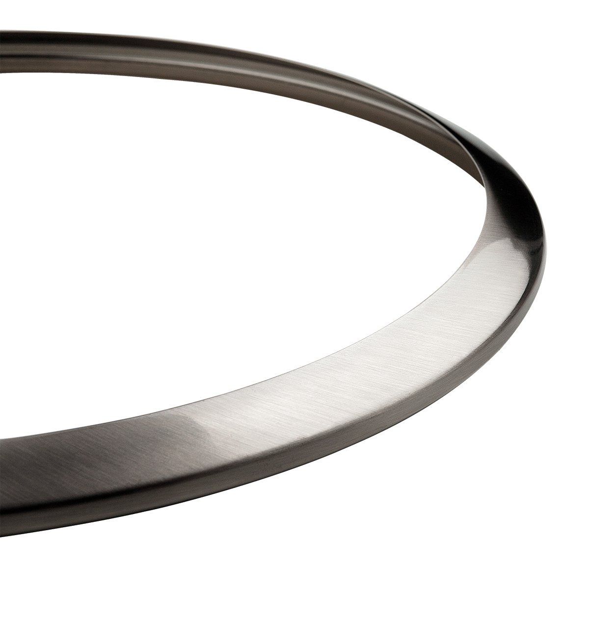 Firstlight ProductsMetal Optional Brushed Steel Trim for 8657WH with Brushed Steel Trim