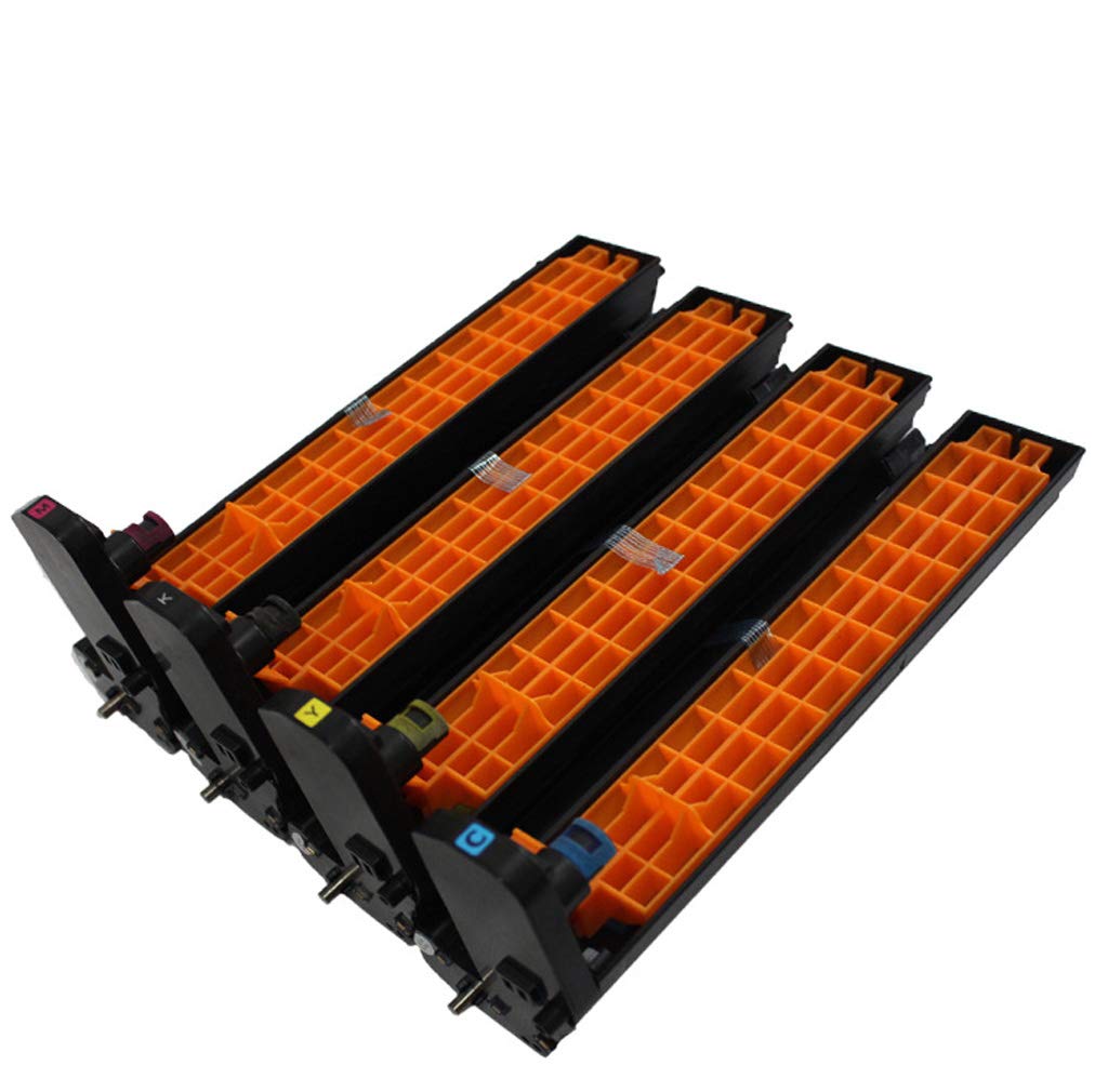 Compatible avec OKI C711DN C710DN C710dtn C710cdtn Cartouche de Toner Imprimante Tambour Porte-Tambour Kit de Tambour 43913808 43913807 43913806 43913805 4 Couleurs en Option,4colors