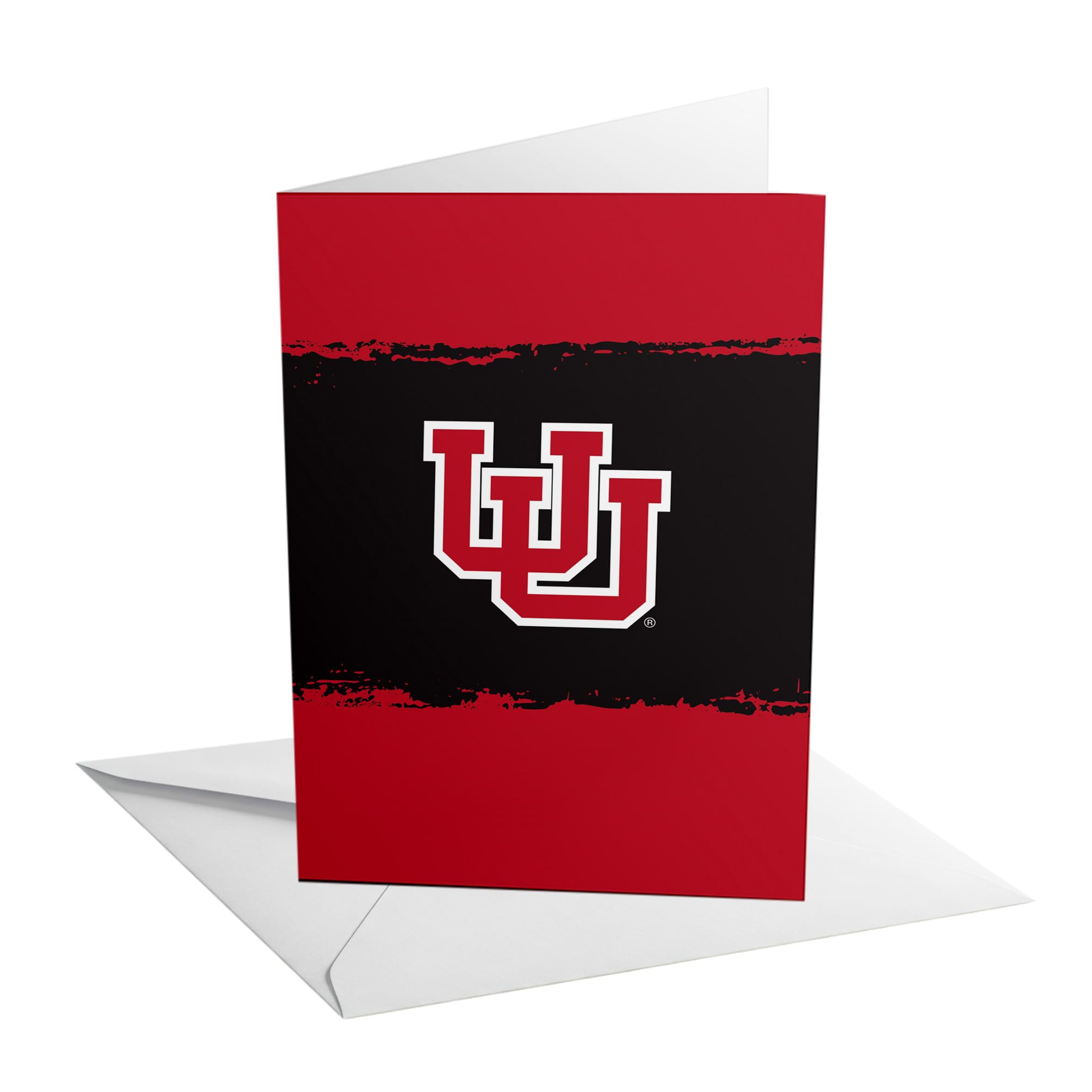 Desert Cactus University of Utah 5x7 Inch Greeting Card UT Utes Single Folded Cardstock with Envelope Party Celebration Officially Licensed (5x7 Card