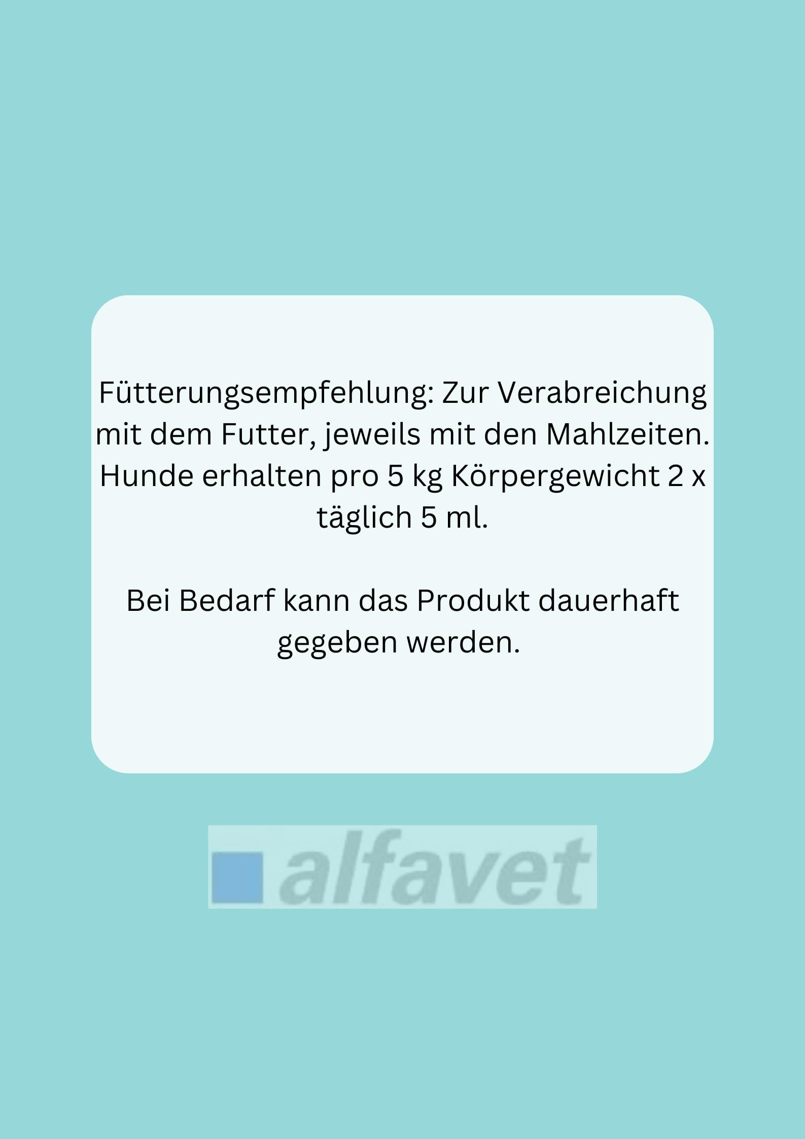 alfavet ReConvales Tonicum für Hunde - Doppelpack - 2 x 90 ml