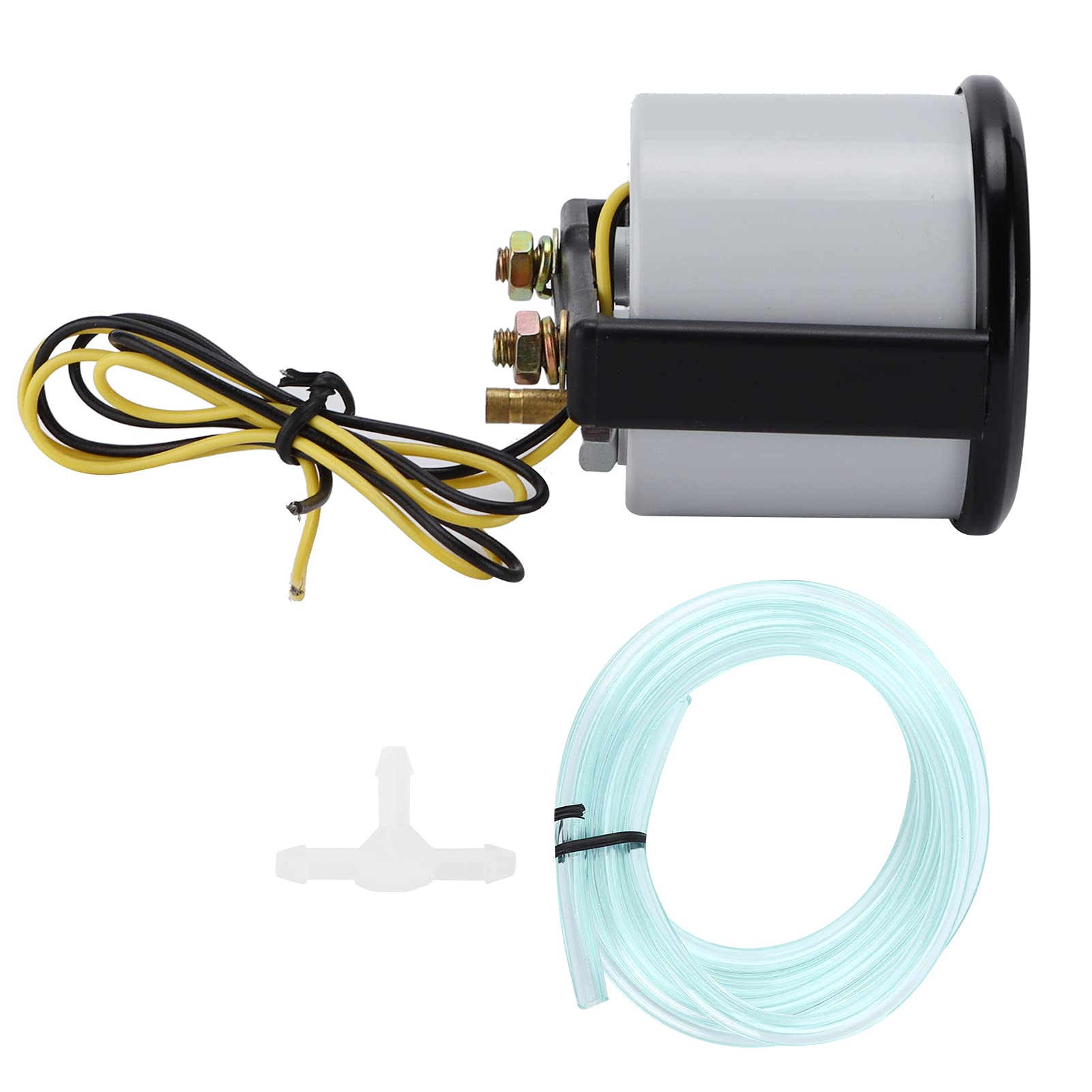 aqxreight Manometro Turbo Boost, 12V 52mm Manometro Turbo Boost 35PSI Display Digitale LED Blu Rosso Universale per Auto