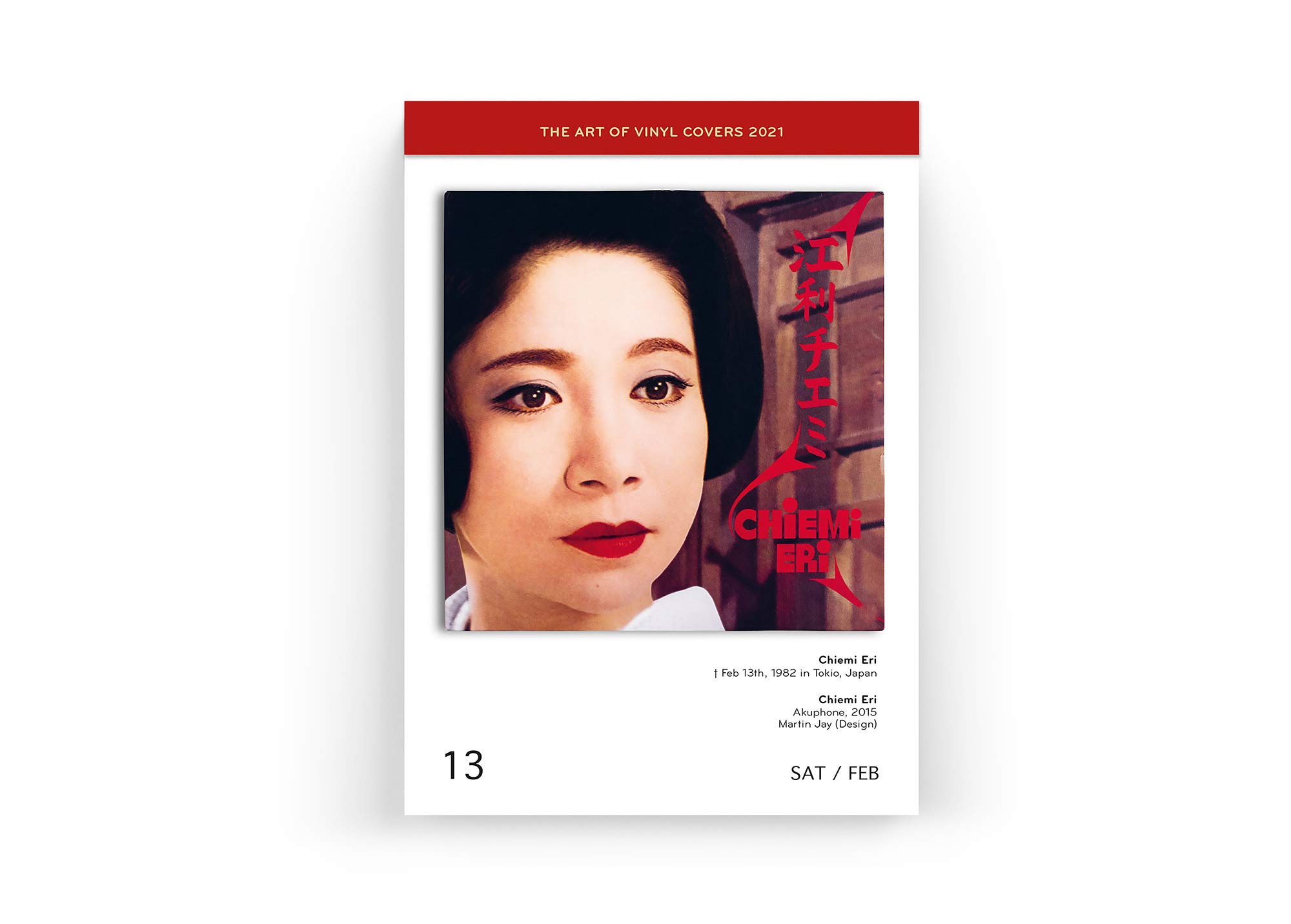 The Art of Vinyl Covers 2021: Every day a unique cover – World’s 1st Record Calendar