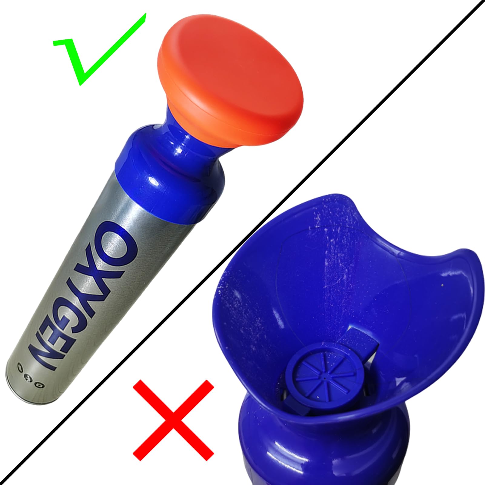 Snapklik.com : Silicone Oxygen Canister Lids, Portable Oxygen Can Saver ...