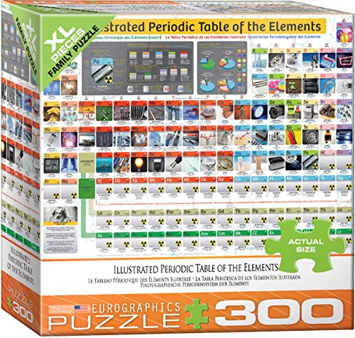 Preisvergleich Produktbild EuroGraphics 83005370 Illustrated Periodic Table of Puzzle, Various
