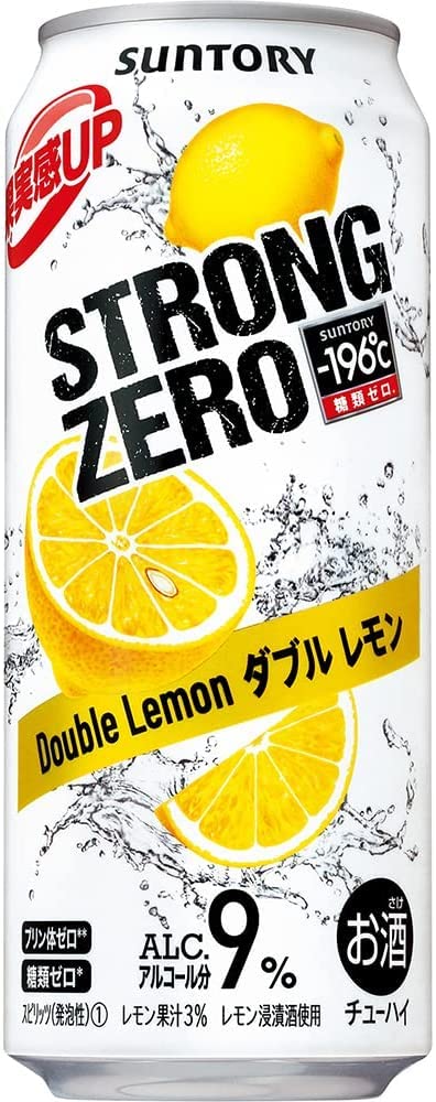 Amazon.co.jp: サントリー -196℃ ストロングゼロ ダブルレモン（500ml