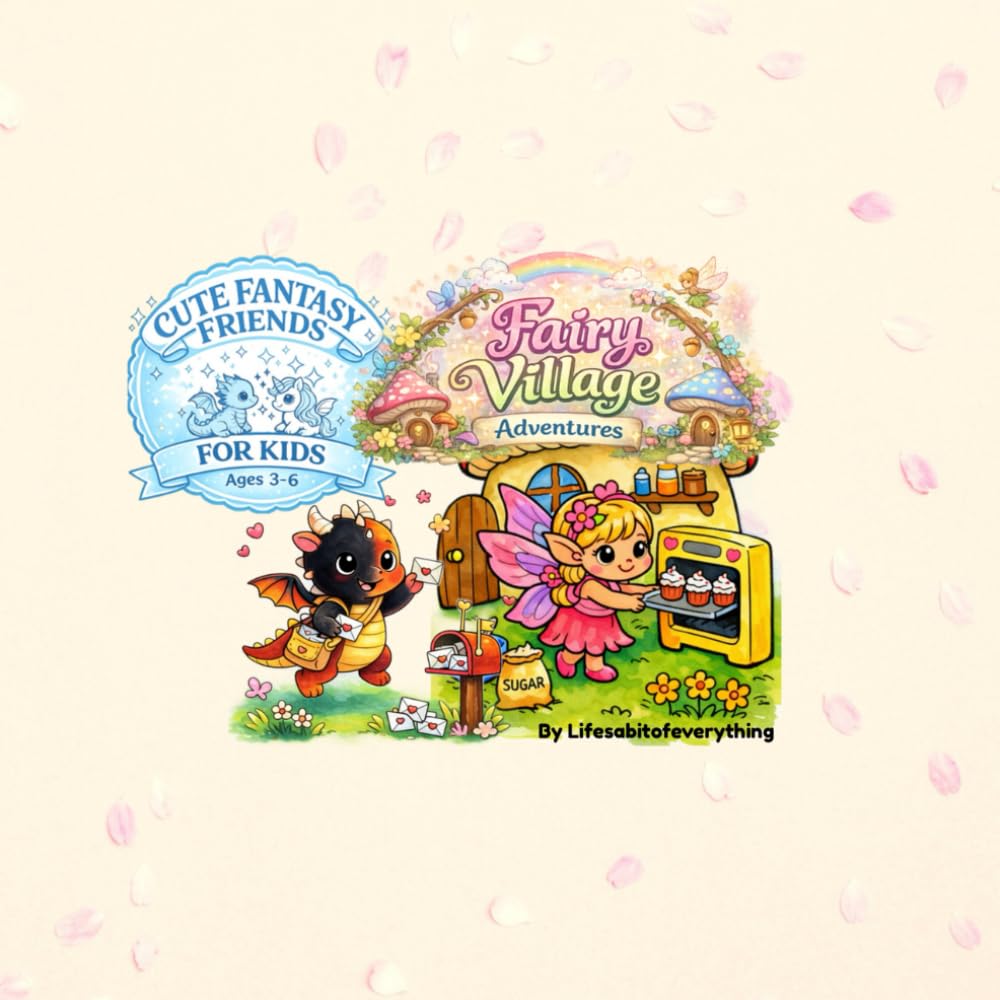 CUTE FANTASY FRIENDS FOR KIDS: Fairy Village Adventures