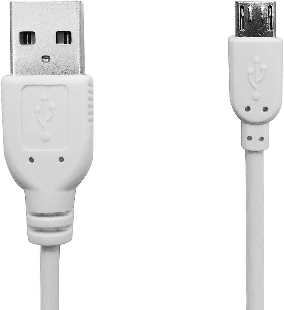 1m quality micro- USB cable - charging cable and data cable white