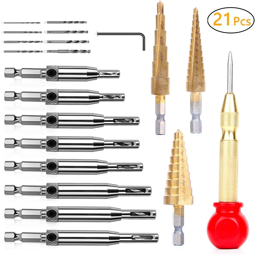 punzone centrale per legno