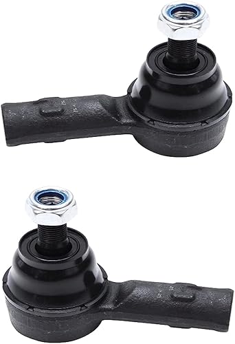 PartsW - Juego de 2 pares de extremos de barra de acoplamiento exterior de dirección delantera izquierda y derecha para Mitsubishi LancerMitsubishi