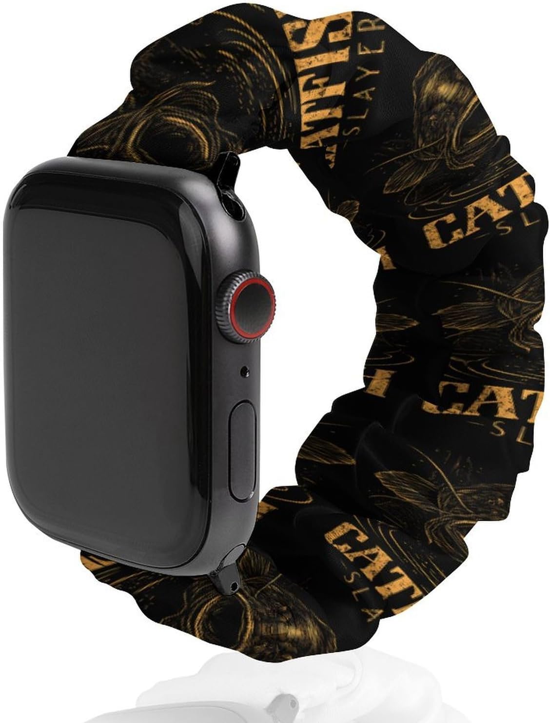 Catfish Watch Band Scrunchie