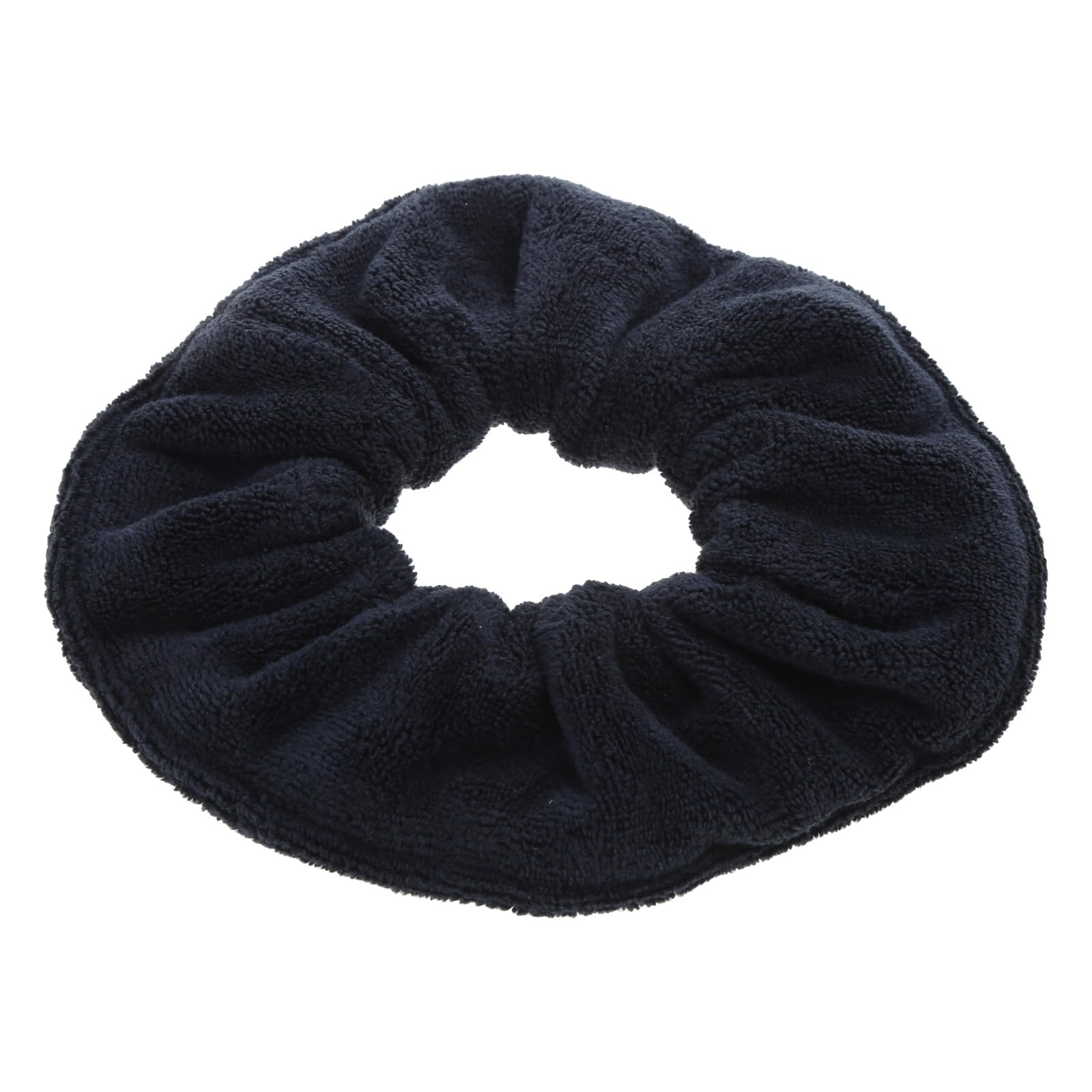 BEIDUOYANG Hair Drying Scrunchies Large Drying Scrunchies Microfiber Hair Ties For Wet Hair Ponytail Holder Hair Towel Scrunchies Microf, Black