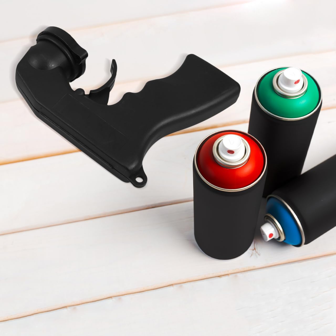 Pistola Per Spray Vernice Aerosol - Impugnatura A Pistola Con Grilletto, Design Ergonomico Per Verniciare Senza Fatica - Foto 5