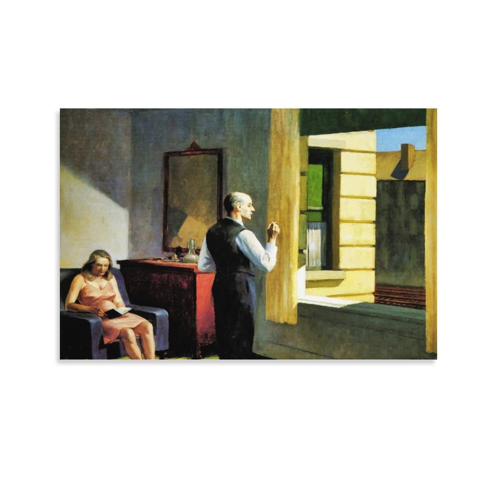 額装品/Hotel Room 1931/エドワード ホッパー/ポスター 額装品/Hotel Room 1931/エドワード ホッパー/ポスター Hotel