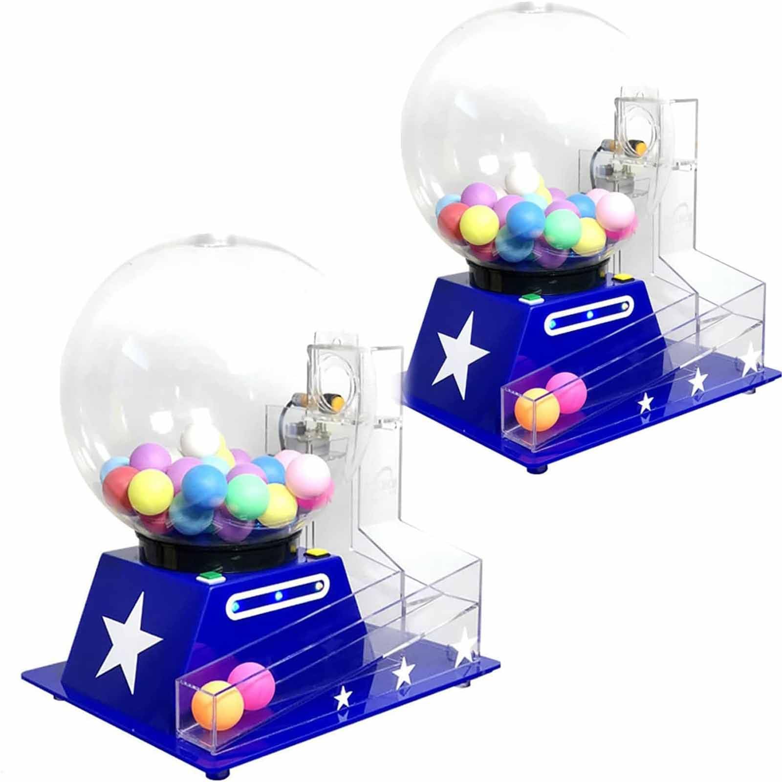 Maszyna do gry w bingo loteryjne, automatyczna elektryczna akrylowa klatka i zestaw piłek do bingo z kulkami wywołującymi, zestaw premium Bingo dla dużych grup Zestaw do gry w