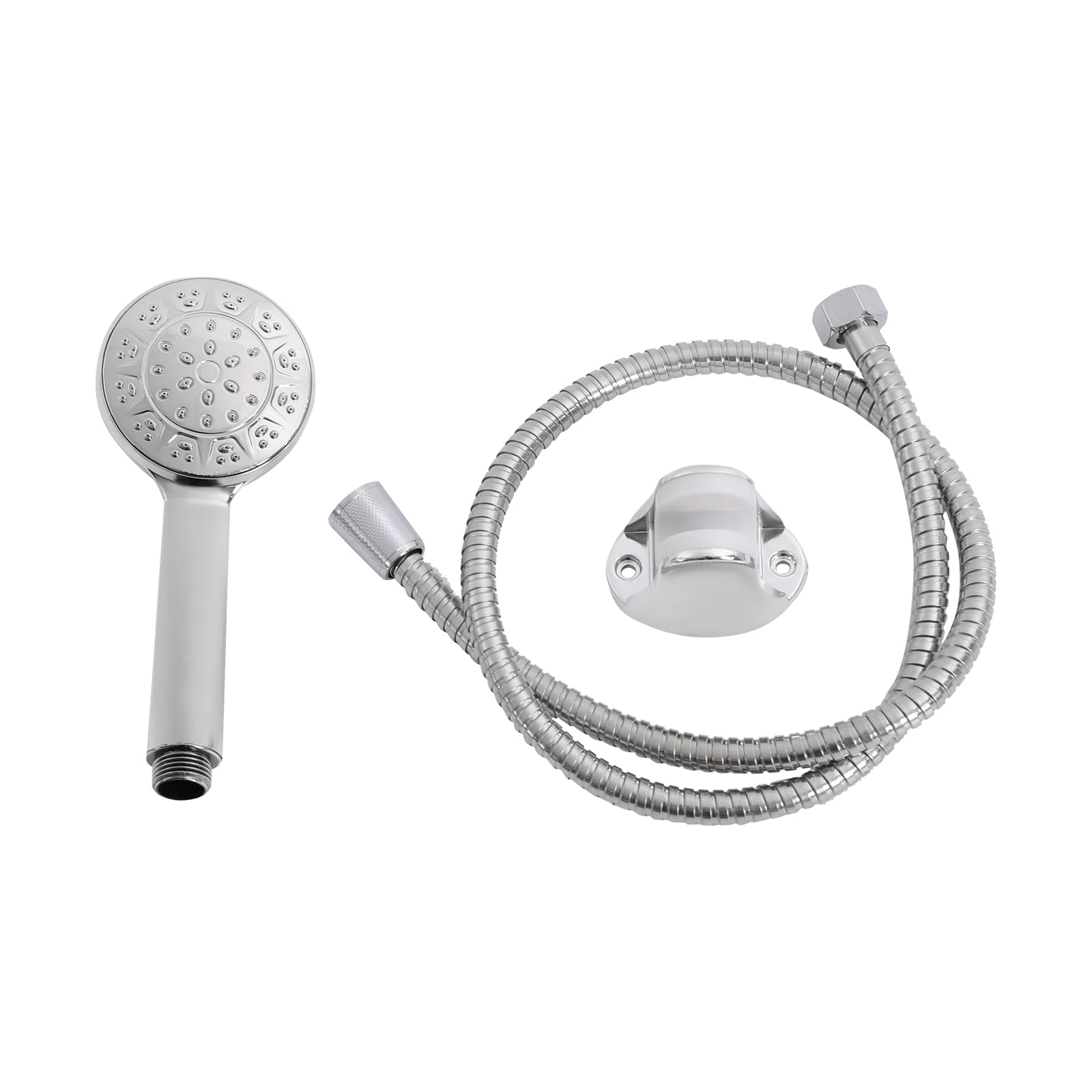 Serbatoio acqua calda da 80 l, 2000 W, 30 – 75 °C, scaldabagno elettrico, da appendere a parete con doccetta e protezione dalle perdite, scaldabagno istantaneo, 73,5 x 27 x 43,5 cm