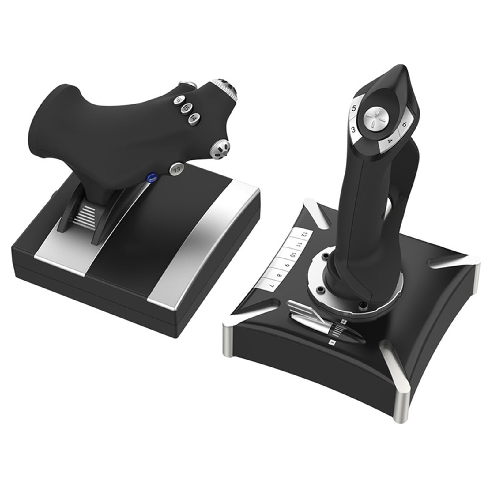 Controlador De Simuladores Vuelo Grammable Con Respuesta Agitación Joystick Ergonómico Fácil Operar Para PXN 2119 Vibration Comentarios Controlador Juegos